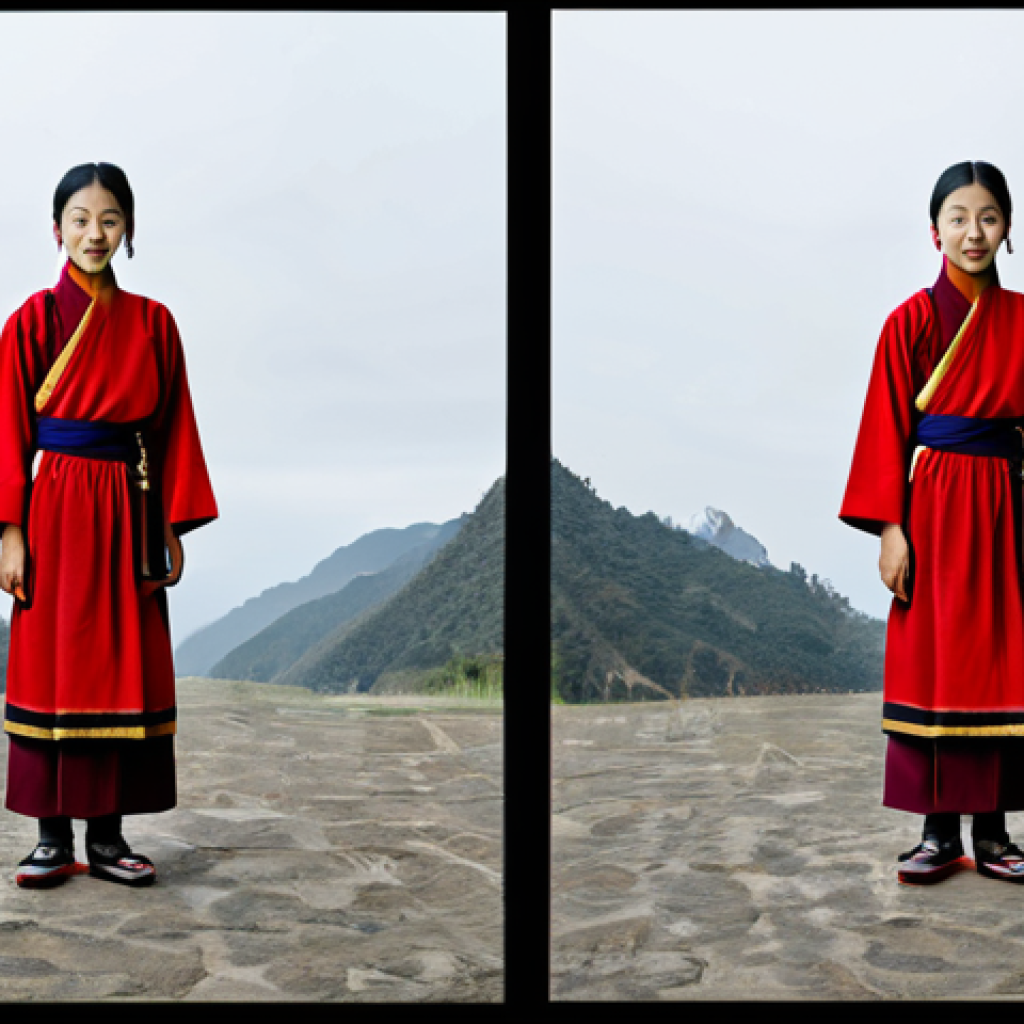 Okay, here are two Stable Diffusion XL prompts based on the Bhutanese performance tips, designed to be safe, appropriate, and high quality: