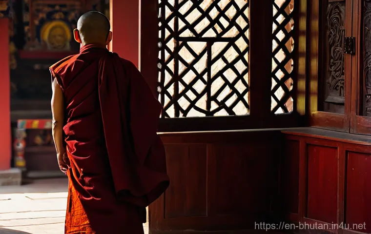 부탄에서의 사진 촬영 에티켓 - Here are three detailed image generation prompts based on the provided text, adhering to all the spe...