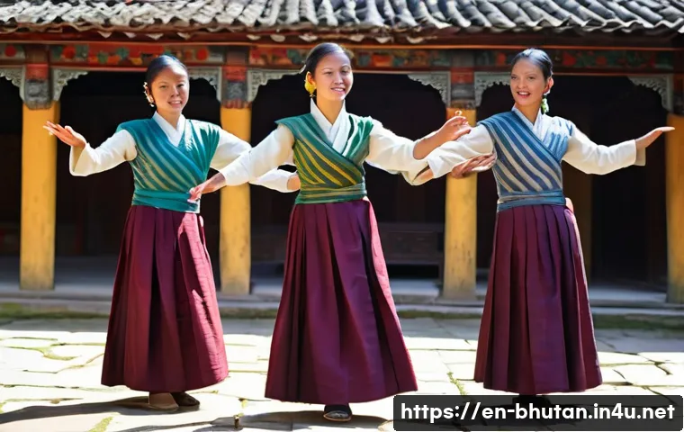 부탄 전통 춤 관련 이미지 1